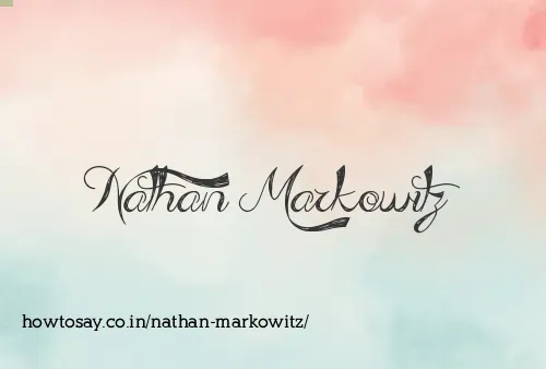 Nathan Markowitz