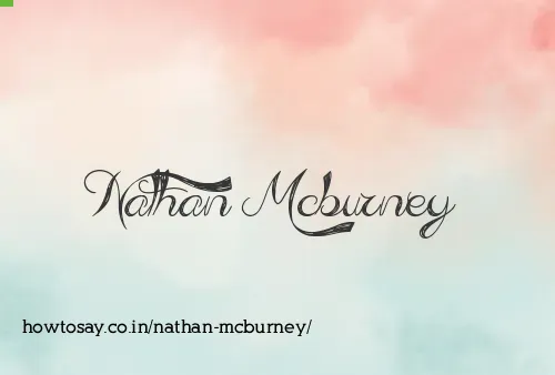 Nathan Mcburney