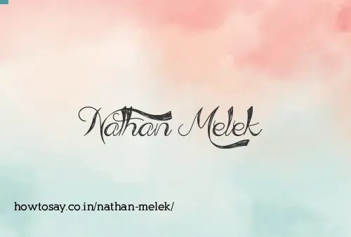 Nathan Melek