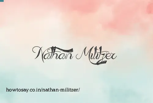 Nathan Militzer