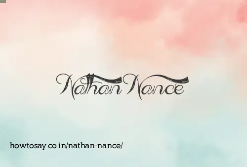 Nathan Nance