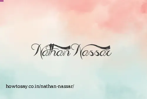 Nathan Nassar