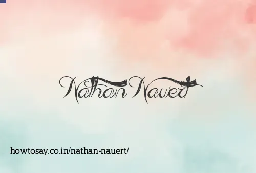 Nathan Nauert