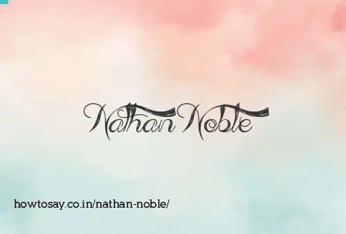 Nathan Noble