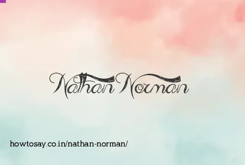 Nathan Norman