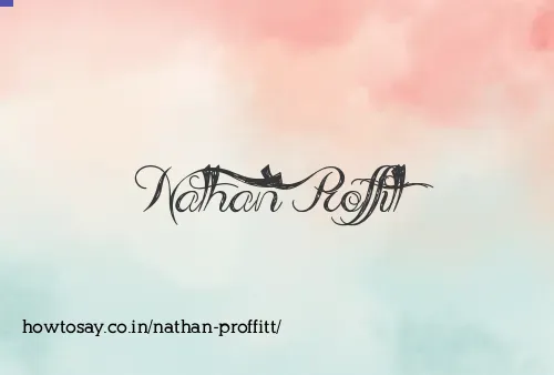 Nathan Proffitt