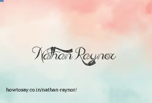 Nathan Raynor