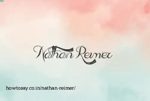 Nathan Reimer