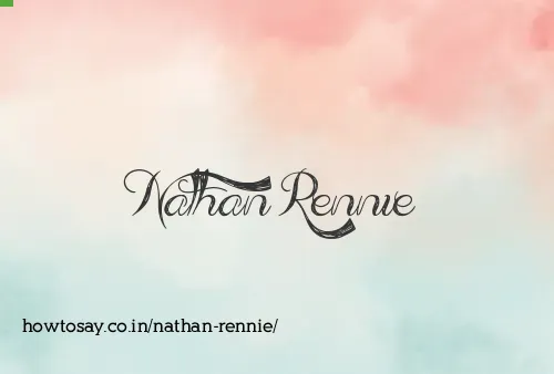 Nathan Rennie