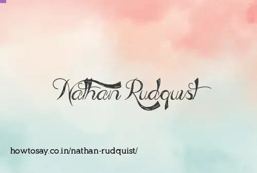 Nathan Rudquist