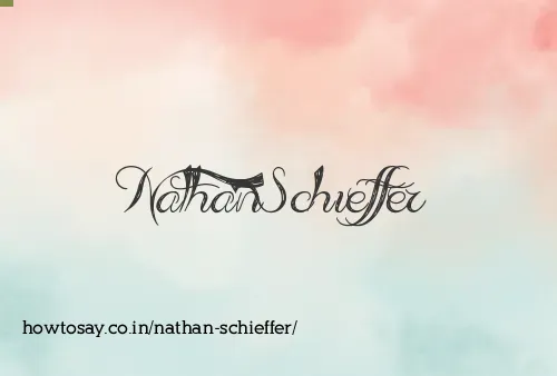 Nathan Schieffer