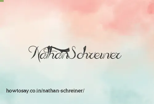 Nathan Schreiner