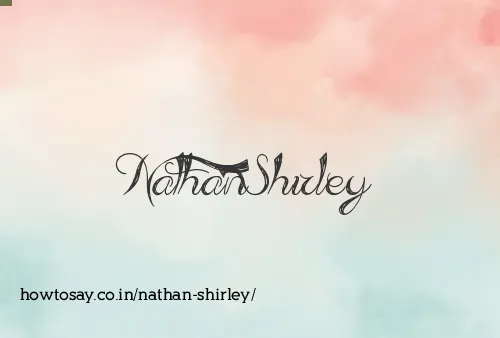 Nathan Shirley