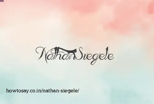 Nathan Siegele