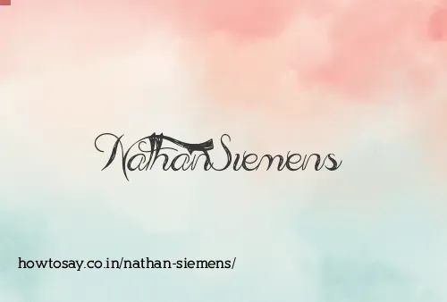 Nathan Siemens