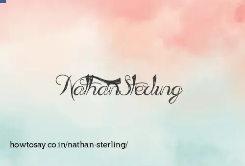 Nathan Sterling