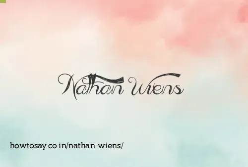 Nathan Wiens