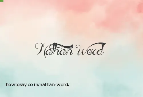 Nathan Word