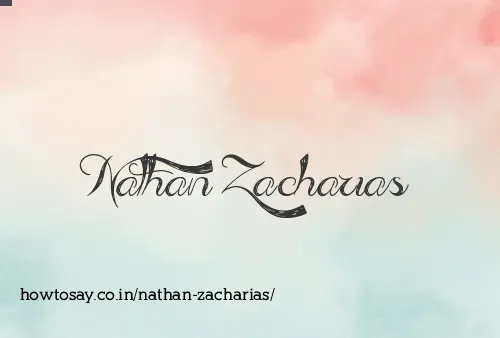 Nathan Zacharias