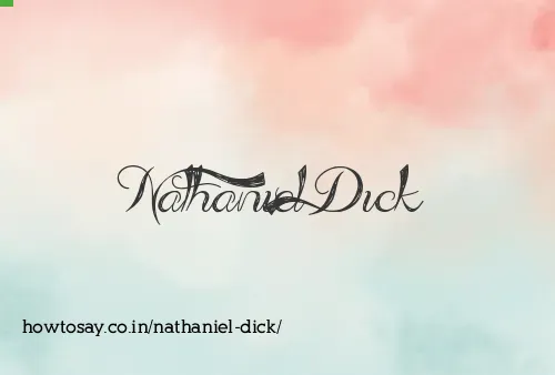 Nathaniel Dick