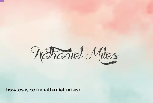 Nathaniel Miles