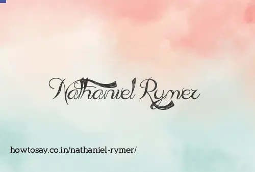 Nathaniel Rymer