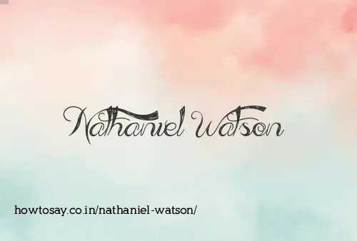 Nathaniel Watson
