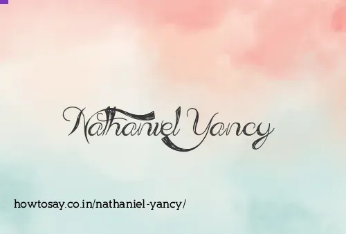 Nathaniel Yancy