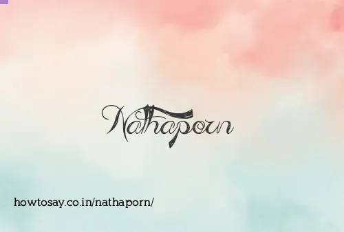 Nathaporn