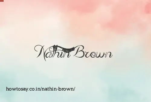 Nathin Brown