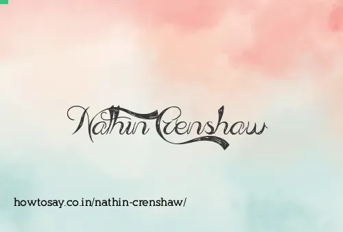 Nathin Crenshaw