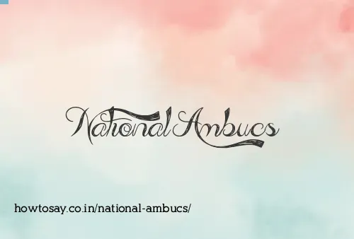 National Ambucs