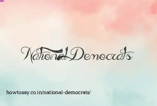 National Democrats