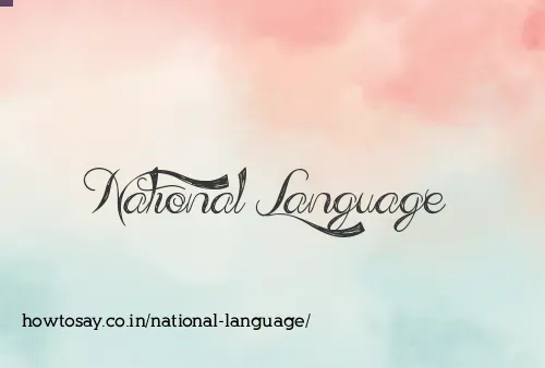 National Language