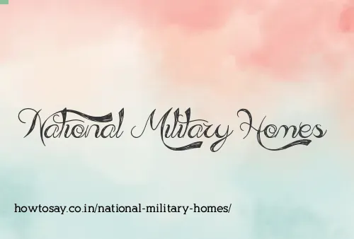 National Military Homes