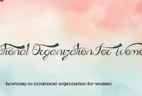 National Organization For Women