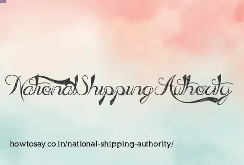 National Shipping Authority