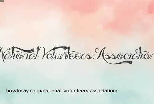 National Volunteers Association