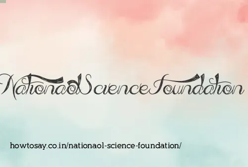Nationaol Science Foundation