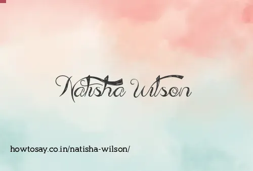 Natisha Wilson