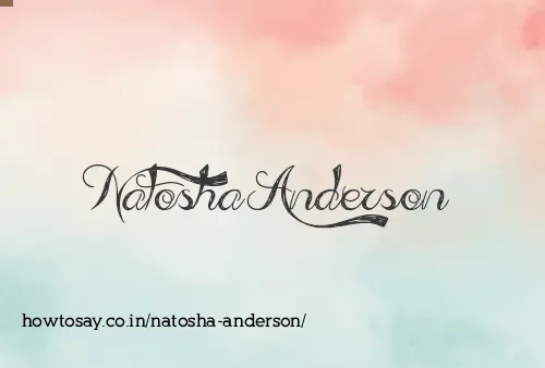 Natosha Anderson