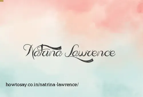 Natrina Lawrence