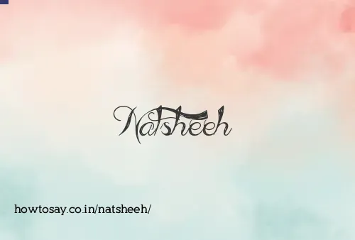 Natsheeh