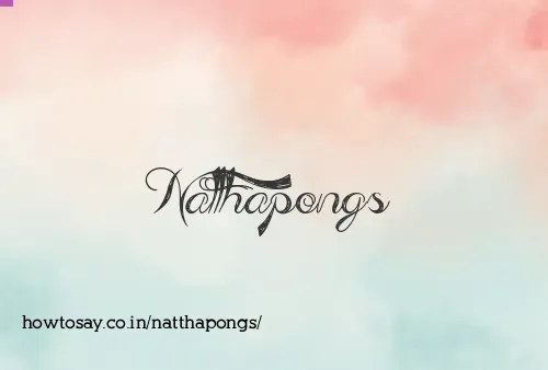 Natthapongs