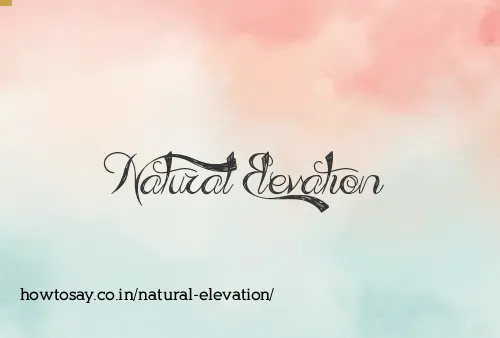 Natural Elevation
