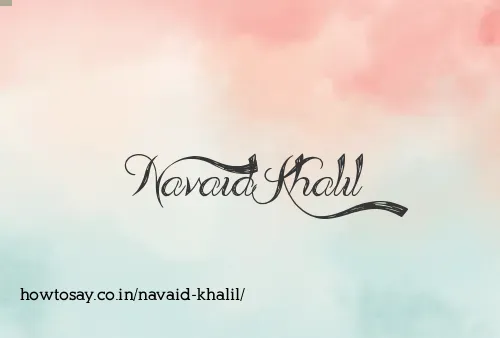 Navaid Khalil