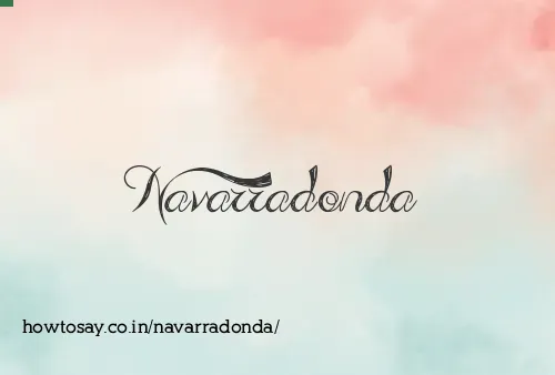 Navarradonda