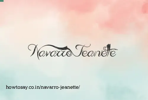 Navarro Jeanette