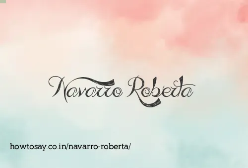 Navarro Roberta