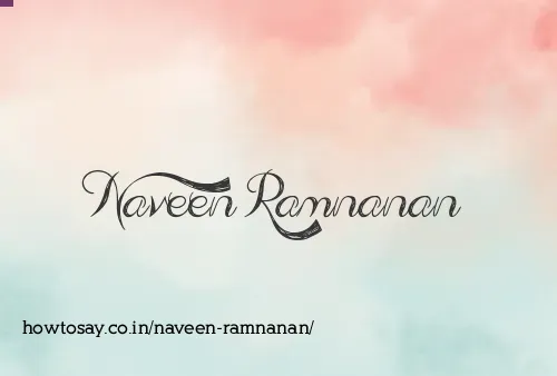 Naveen Ramnanan